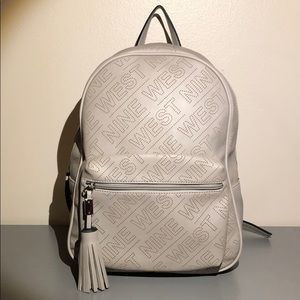 Nine West -Gray Print Bookbag